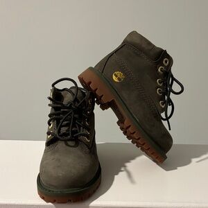 Timberland Kids' Dark Green Boots